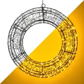 PerfectLED Kerstkrans | | Ø 38 cm (350 leds, Timer, Binnen/Buiten)