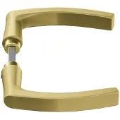 Axa Deurbeslag | Deurklink | | Blok (Aluminium, Goud)