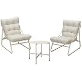 Gardalux Tuinset | | 3-delig (Staal, Beige)