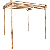 Gardalux Pergola | | 170 x 170 x 220 cm (Bamboe)