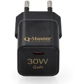 Q-Master GaN Mini snellader | | 30W (USB C, Zwart)