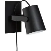 Hubsch Ardent Wandlamp Zwart