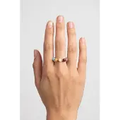 Purelei Island Dawn Ring Gold / M/l Maat: S-M | Armbanden Outlet | Dames | Geel