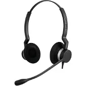 Jabra YOU'RE ON Jabra Biz 2300 QD Duo - Hoofdtelefoon - Hoofdband - Kantoor/callcenter - Zwart - Binaural - 1,075 m