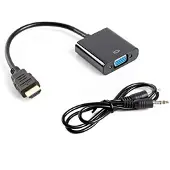 Lanberg Adapter HDMI naar VGA Lanberg AD-0017-BK Zwart