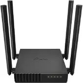 TP-LINK WLAN-router, snelle Ethernet, dual-band (2,4 GHz/5 GHz), zwart
