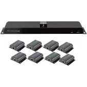 IC Intracom IDATA-EX-HL81TY HDMI Extender/Splitter mit IR über RJ45 50m