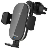 MediaRange Autosnellader f. Ventilat. w. Behoud van cl., Auto-adapter, Zwart