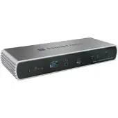Sonnettech Echo 11 Thunderbolt 4 HDMI docking station 3x Thunderbolt, 3x USB Type-A, 2x USB Type-C poorten, ondersteunt twee beeldschermen