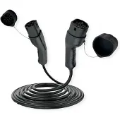 Roline Auto oplaadkabel Type2, 3-fase, 480VAC (3P+N+E), 32 A, 22 kW, 5 m