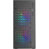 Mars Gaming MC-CORE, Mini-tower, PC, Zwart, Micro ATX, Mini-ITX, Metaal, Gehard glas, Gaming