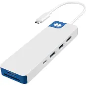 Hyper HyperDrive Flex USB-C dockingstation Geïntegreerde kaartlezer