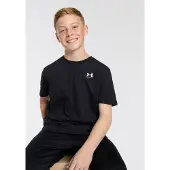 Under Armour Shirt zwart / wit