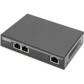 Digitus DN-95127-1: Gigabit 4PPoE indoor extender, 2-poorts, 802.3at, 60W