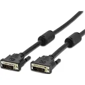 Techly 15m DVI-D 15m DVI-D DVI-D Zwart DVI kabel