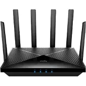 Cudy LT700 router wireless Gigabit Ethernet Dual-band (2.4 GHz/5 GHz) 4G Nero Router Geïntegreerd modem: LTE