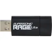Patriot Memory Supersonic Rage Lite USB flash drive 64 GB USB Type-A 3.2 Gen 1 (3.1 Gen 1) Zwart,...