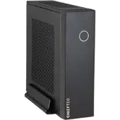 Chieftec Mini Tower Behuizing - - IX-03B - Zwart - 85 Watt Voedingsadapter - Mini ITX