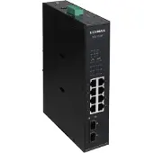 Edimax IGS-1210P IGS-1210P Industrial Ethernet Switch 1000 MBit/s PoE-functie
