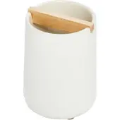 IDesign Tandenborstelhouder iDesign Eco Vanity Keramische Coconut