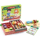 Djeco Grill - 20x19 cm - Hout - Joe & Max - - OneSize - Speelgoedeten