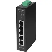 Edimax IGS-1005 IGS-1005 Industrial Ethernet Switch 1 GBit/s PoE-functie