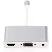 Microconnect LIGHT-HUB4 interface hub Lightning 480 Mbit/s Zilver