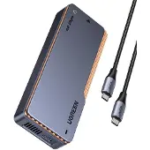 UGREEN Externe SSD-behuizing M.2 D703, USB-C, NVMe