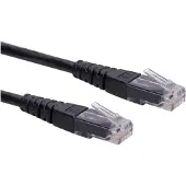 PROCABLE Netwerkkabel | Cat6 U/UTP | 2 meter (100% koper, Zwart)