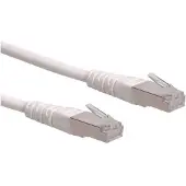 Roline Patchkabel Cat.6 (klasse E), S/FTP (PiMF), wit, 20 meter