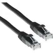 Intronics CAT6A UTP (IB 2951) 1,5 meter, 1,5 m, RJ-45 connector aan beide uiteinden, zwart