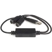 StarTech.com USB to PS2 Keyboard and Mouse Adapter