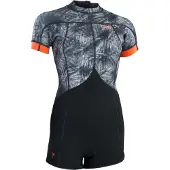 iON Amaze 2.5 Mm Dames Shorty Met Korte Mouwen En Rits Op De Rug