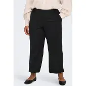 ONLY Carmakoma Cargoldtrash Straight Fit Culotte Broek Dames Dubh 46/32