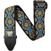Ernie Ball 5634 Jacquard Gitaarband Blue Kaleidoscope