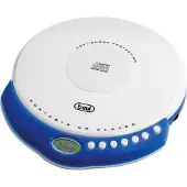Trevi CMP 498 Portable CD player Blauw, Wit
