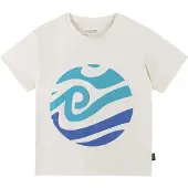 Reima Vauhdikas T-shirt Met Korte Mouwen Beige 6 Years Jongen