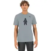 Karpos Wild Animal T-shirt Met Korte Mouwen Grijs M Man