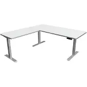 Kerkmann Zit sta hoekbureau Move-3 premium wit 180x180cm