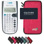 Texas Instruments TI-30XB MultiView incl. WYNGS Beschermhoes Roze - Wetenschappelijke Rekenmachine - Basis Pakket