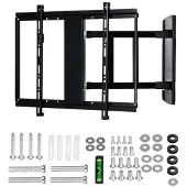 BRATEK Elektrische draaibare muurbeugel. 50-70 inch tv. max 50kg. VESA 600x400