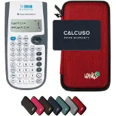Texas Instruments TI-30XB MultiView incl. WYNGS Beschermhoes Rood - Wetenschappelijke Rekenmachine - Basis Pakket