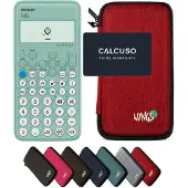 Casio fx-92 Collège incl. WYNGS Beschermhoes Rood - Wetenschappelijke Rekenmachine - Basis Pakket (speciaal voor Frankrijk)