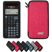 Texas Instruments TI-30X Pro MathPrint incl. WYNGS Beschermhoes Roze - Wetenschappelijke Rekenmachine - Basis Pakket