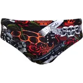 Turbo Old Tatoo Swimming Brief Rood S Man