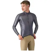 Castelli - Aria Shell 2 Jacket - Fietsjack XL, grijs