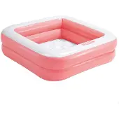 Intex Zwembad opblaasbaar. Intex roze: 85x85x23 cm