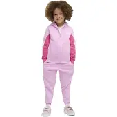 Puma Essential Block Tracksuit Roze 4-5 Years Kinderen