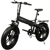 Bohlt Fat Twenty - Elektrische Vouwfiets - 20 inch Fatbike - 250W Motor - 374Wh Uitneembare Accu - 6 Versnellingen - Schijfremmen - Zwart