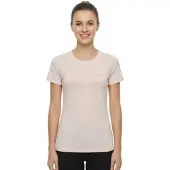 Newwood Suheyla T-shirt Met Korte Mouwen Beige L Vrouw